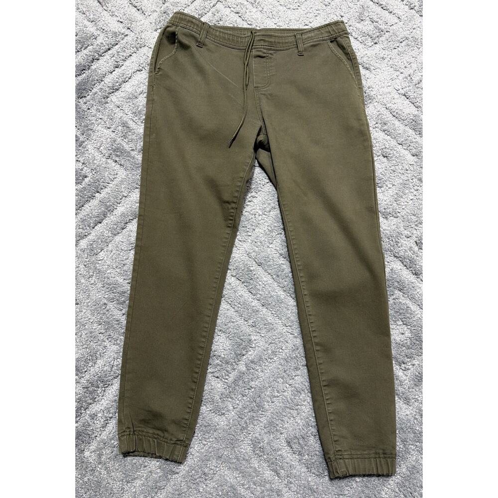 Men’s Caliville Tapered Leg Cuffed Jogger Pants Light Green Size XXL